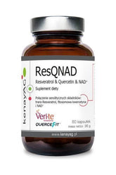 Resqnad – Resveratrol, Kvercetin & NAD+ framsida