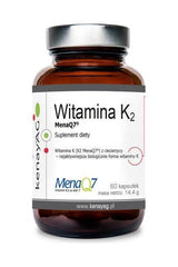 Kenay Vitamin K2 MenaQ7 supplement, promotes healthy bones and normal blood clotting.