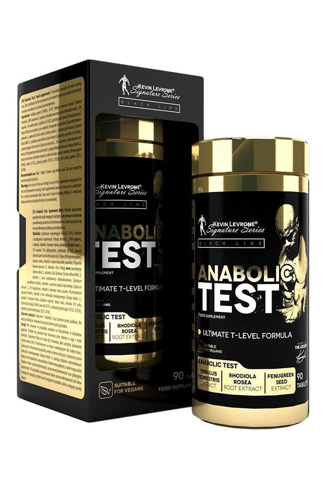 Kevin Levrone Anabolic Test - 90 Tablets, a T-level formula for optimal health and performance with natural extracts.
