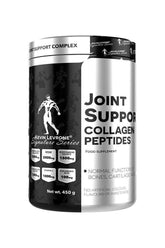 Kevin Levrone Joint Support Collagen Peptides supplement jar for joint health and muscle support.