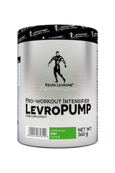 Kevin Levrone Levro Pump kiwi flavor, a pro-workout supplement for enhanced muscle pump and endurance.