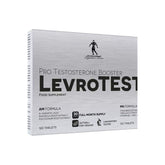 LevroTest Pro Testosterone Booster Supplement, 120 tablets, AM and PM formulas, suitable for vegans.