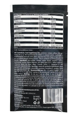 Nutritional label for Kevin Levrone Scatterbrain Sample, Lychee flavor, detailing ingredients and serving size.