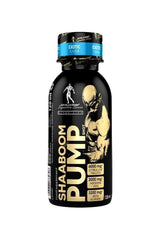 Kevin Levrone Shaaboom Pump Shot, a pre-workout supplement for enhanced blood flow and muscle pump.