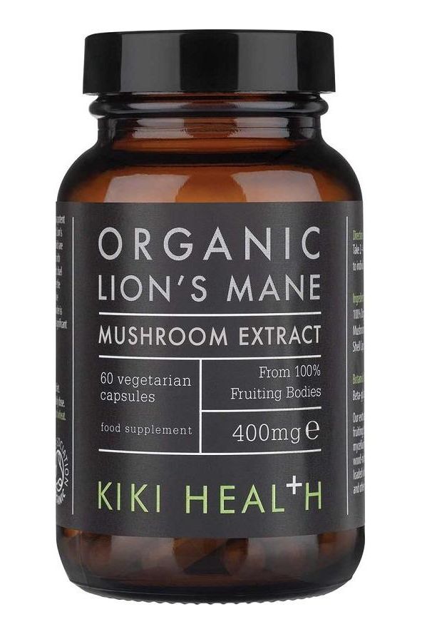KIKI Health - Lion's Mane's Extract Organic, 400mg - 60 vcaps - Nutri.se