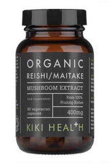 Kiki Health Reishi & Maitake Mushroom Extract baksida