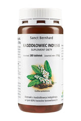 Kräuterhaus Sanct Bernhard Boswellia Serrata supplement bottle with 180 tablets for joint and immune support.