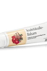 Kräuterhaus Sanct Bernhard Devil's Claw Ointment tube, soothing balm for skin, muscles, and joints.