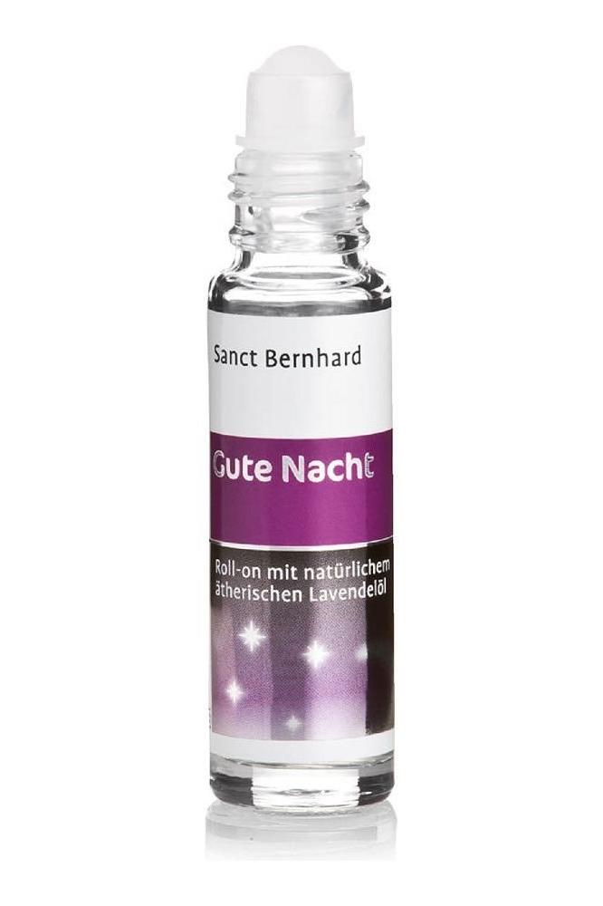 Kräuterhaus Sanct Bernhard Good Night! Roll-On Stick with natural lavender oil for relaxation.