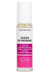 Kräuterhaus Sanct Bernhard Nail and Cuticle Oil Roll-On, enriched with natural vitamin E and nourishing oils.