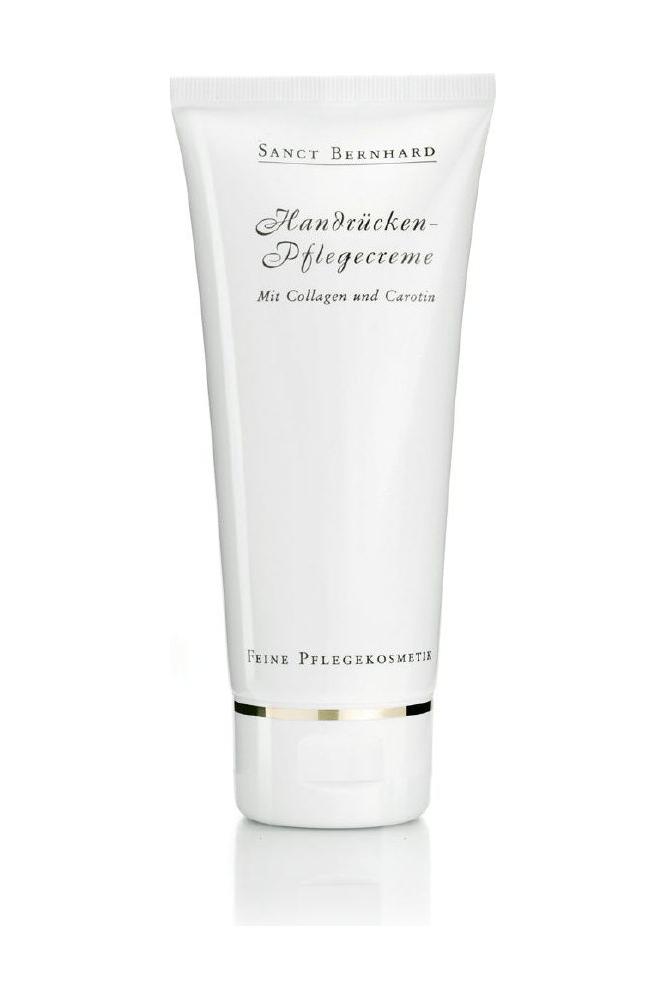 Kräuterhaus Sanct Bernhard skin care cream tube with collagen and carotene for normal and mature skin