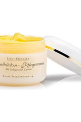 Kräuterhaus Sanct Bernhard skin care cream with collagen and carotene in a jar, ideal for normal and mature skin.
