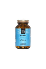 Labs212 Allmag magnesium supplement, 90 capsules for nerve system support and energy production.