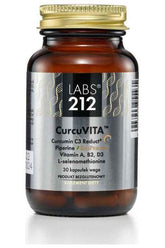 Curcuvita Kurkuma & D3 framsida förpackning