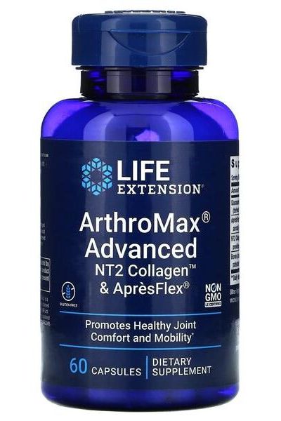 Life Extension - ArthroMax Advanced, NT2 Collagen & ApresFlex - 60 caps - Nutri.se