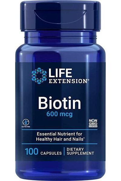 Life Extension - Biotin, 600mcg - 100 caps - Nutri.se