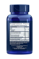 Supplement facts for Life Extension Bone Restore chewable tablets, showing nutritional information and ingredients.