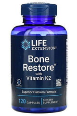Life Extension - Bone Restore with Vitamin K2 - 120 caps - Nutri.se