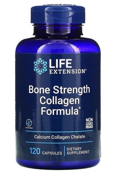 Life Extension - Bone Strength Collagen Formula - 120 caps - Nutri.se