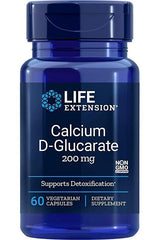 Life Extension - Calcium D-Glucarate, 200mg - 60 vcaps - Nutri.se