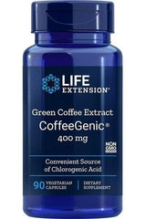 Life Extension - CoffeeGenic, Green Coffee Extract, 400mg - 90 vcaps - Nutri.se