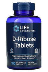 Life Extension - D-Ribose Tablets - 100 vegetarian tabs - Nutri.se