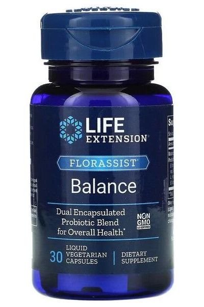 Life Extension - Florassist Balance - 30 liquid vcaps - Nutri.se