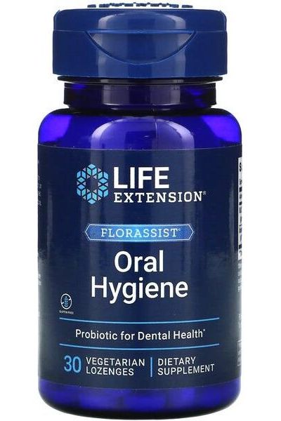 Life Extension - Florassist Oral Hygiene - 30 vegetarian lozenges - Nutri.se