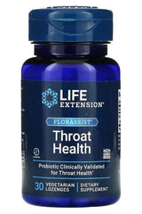 Life Extension - Florassist Throat Health, 30 vegetarian lozenges - Nutri.se