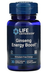Life Extension - Ginseng Energy Boost - 30 vcaps - Nutri.se