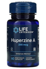 Life Extension - Huperzine A, 200mcg - 60 vcaps - Nutri.se