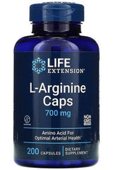 Life Extension - L-Arginine Caps, 700mg - 200 caps - Nutri.se