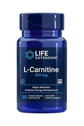 Life Extension - L-Carnitine, 500mg - 30 vcaps - Nutri.se