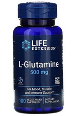 Life Extension - L-Glutamine, 500mg - 100 vcaps - Nutri.se