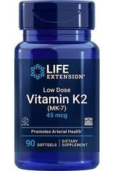 Life Extension - Low Dose Vitamin K2 (MK-7), 45mcg - 90 softgels - Nutri.se