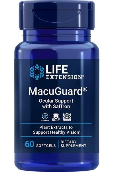 Life Extension - MacuGuard Ocular Support with Saffron - 60 softgels - Nutri.se