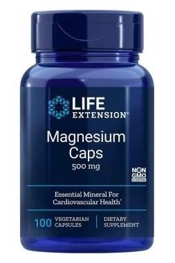 Life Extension - Magnesium Caps, 500mg - 100 vcaps - Nutri.se