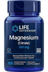 Life Extension - Magnesium (Citrate), 100mg - 100 vcaps - Nutri.se
