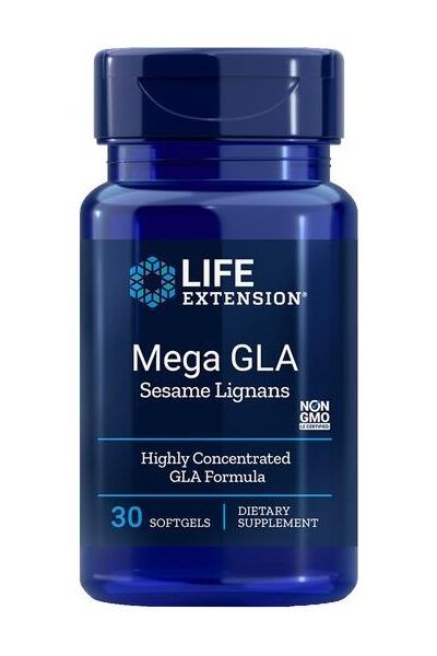 Life Extension - Mega GLA with Sesame Lignans - 30 softgels - Nutri.se