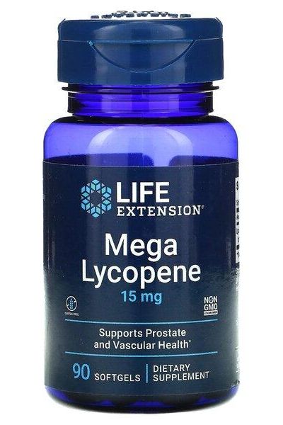 Life Extension - Mega Lycopene, 15mg - 90 softgels - Nutri.se