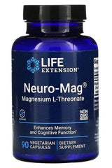 Life Extension - Neuro-Mag Magnesium L-Threonate - 90 vcaps - Nutri.se