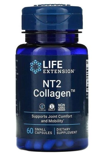 Life Extension - NT2 Collagen, 40mg - 60 small caps - Nutri.se