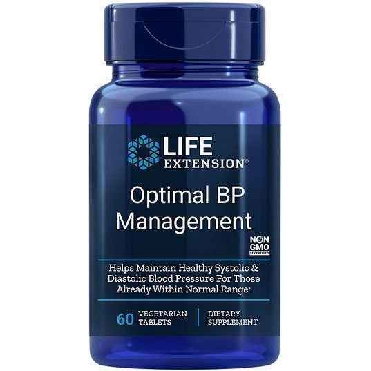 Life Extension - Optimal BP Management - 60 vegetarian tabs - Nutri.se