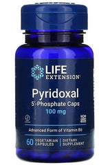 Life Extension - Pyridoxal 5'-Phosphate Caps, 100mg - 60 vcaps - Nutri.se