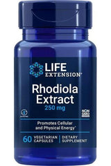 Life Extension - Rhodiola Extract, 250mg - 60 vcaps - Nutri.se