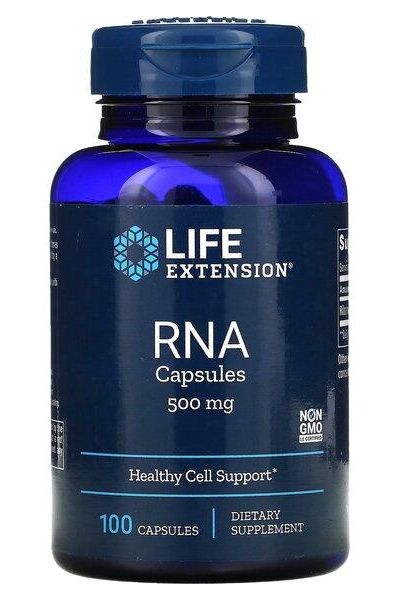 Life Extension - RNA Capsules, 500mg - 100 caps - Nutri.se