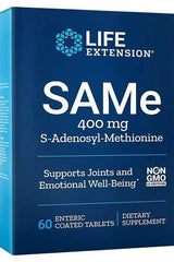 Life Extension - SAMe S-Adenosyl-Methionine - Nutri.se