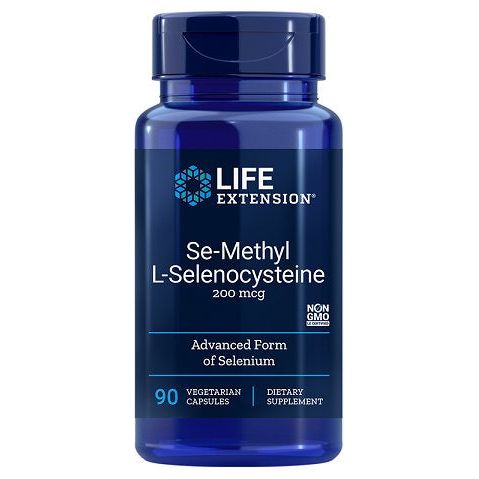 Life Extension - Se-Methyl L-Selenocysteine, 200mcg - 90 vcaps - Nutri.se