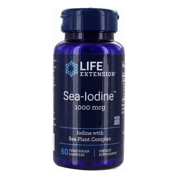 Life Extension - Sea Iodine, 1000mcg - 60 vcaps - Nutri.se