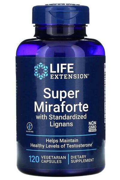 Life Extension - Super Miraforte with Standardized Lignans - 120 vcaps - Nutri.se
